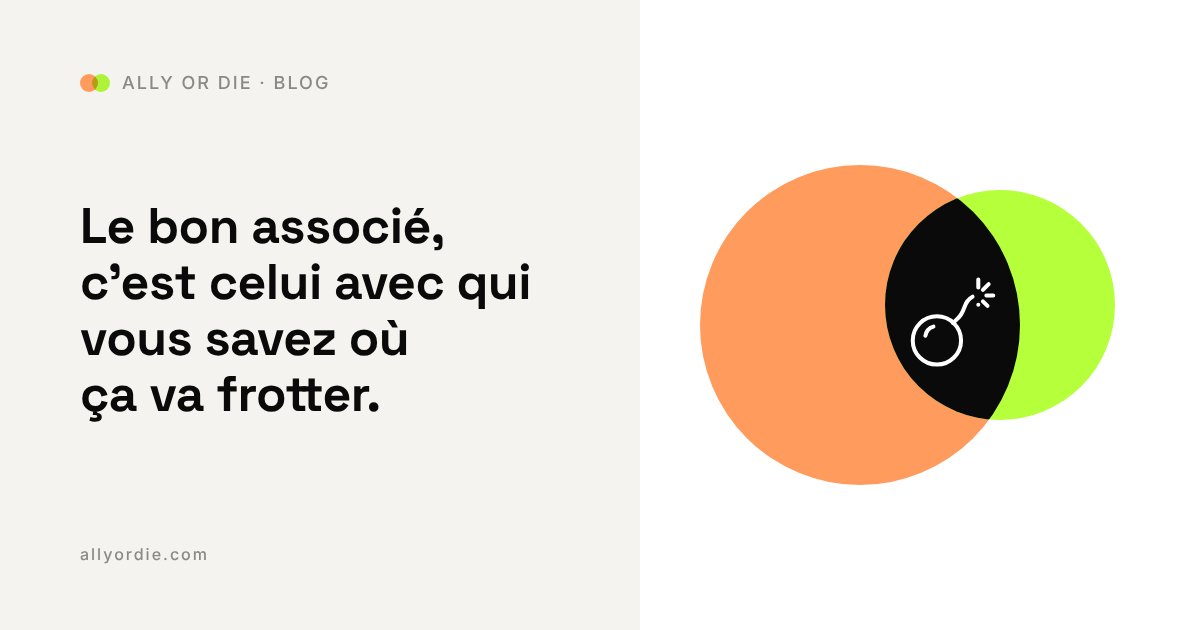 L'associé parfait n'existe pas